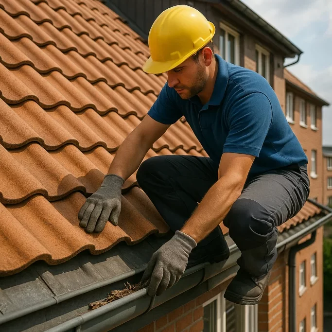 A importância da manutenção preventiva de telhados e calhas em edifícios