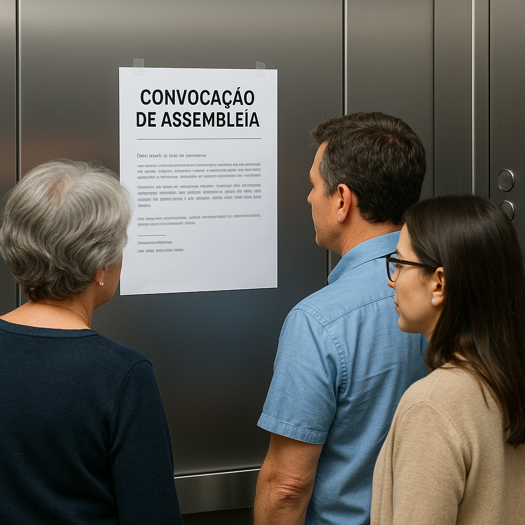 Convocação de Assembleia edital importância no condomínio